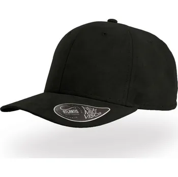 Kšiltovka 6 Panelová čepice semišového vzhledu Fam black onesize