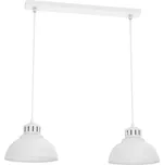 Lustr na lanku SVEN 2xE27/15W/230V bílá