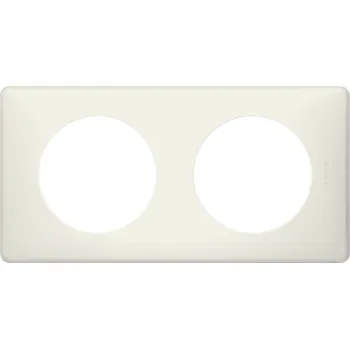 vypínač a zásuvka LEGRAND Rámeček CÉLIANE 66702 2P matná bílá 066702