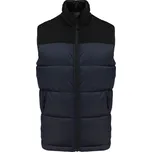 Prošívaná vesta K 6162 navy-black S