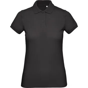 Dámské tričko Dámské piqué polo z bio bavlny Inspire Polo /women_° black XL