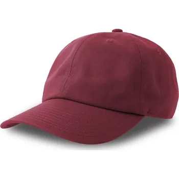 Kšiltovka 6 panelová baseballová kšiltovka Dad Hat-S cardinal onesize