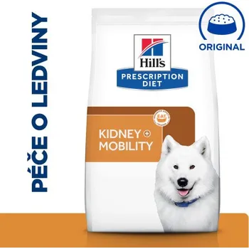 Krmivo pro psa Hill's PD Dog K/D+J/D Kidney Care & Mobility Chicken 12kg