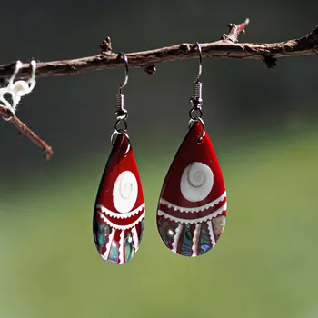 Náušnice Náušnice resin Fira 04