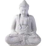 Soška beton Buddha Meditation 40 cm šedá