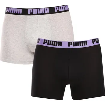 Sada pánského spodního prádla 2PACK pánské boxerky Puma vícebarevné (701226387 025) M 701226387 025 Možnost vrácení zboží ZDARMA do 120 dnů!