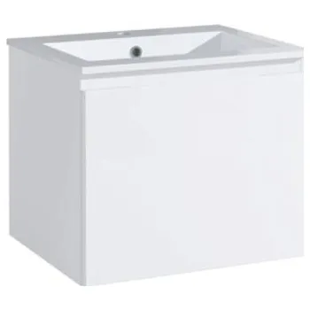 Koupelnový nábytek EBS Nature Skříňka pod umyvadlo 60 cm, bílá/bílá