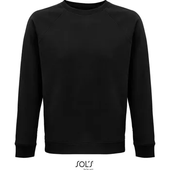 Dámská mikina Unisex bio raglánová mikina Space black L