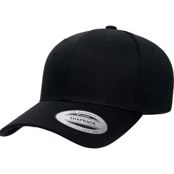 Kšiltovka 6 panelová Snapback kšiltovka "Retro" 6389 black onesize