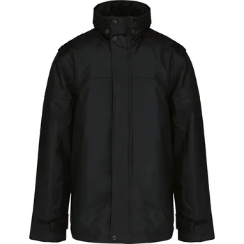 Dámská větrovka Pracovní bunda Factory s odepínacími rukávy black-black S