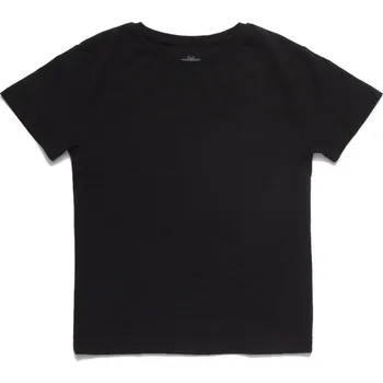 Dívčí tričko Dětské tričko z těžké bavlny KDTS black 122-128