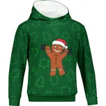 Dětská funkční mikina premium ALTISPORT VOJ/ALKVN6MI01 ZELENÁ 146