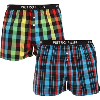 Sada pánského spodního prádla 2PACK pánské trenky Pietro Filipi vícebarevné (2TC005) L Možnost vrácení zboží ZDARMA do 120 dnů!