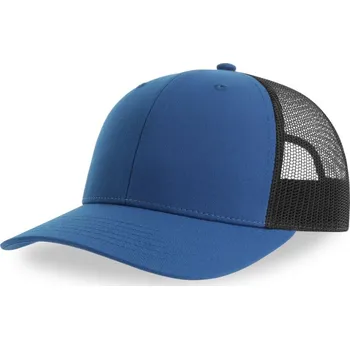 Kšiltovka 6 panelová Trucker kšiltovka Bryce royal-black onesize