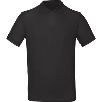 Pánské tričko Pánské piqué polo z bio bavlny Inspire Polo /men_° black L