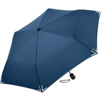 Deštník Mini skládací deštník LED Safebrella® 5171 navy onesize