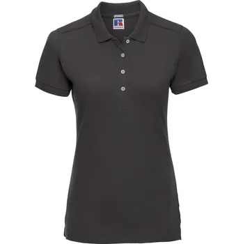 Dámské elastické piqué polo 566F black M