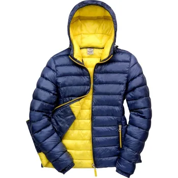 Dámská prošívaná bunda "SnowBird" navy-yellow XS