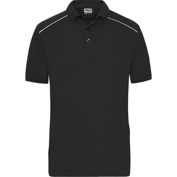 Pánské tričko Pánské pracovní polo - Solid JN 892 black XL