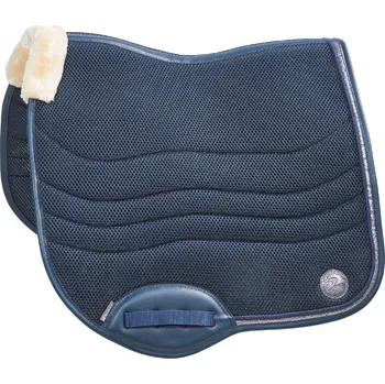 BUSSE Dečka podsedlová 3D Air Effect BUSSE, s beránkem, drezurní, navy COB/FULL