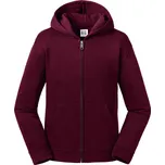 Dětská mikina s kapucí Authentic 266B burgundy 104