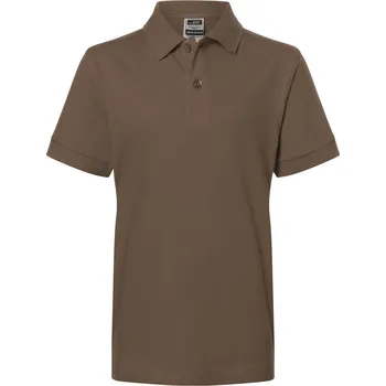 Chlapecké tričko Dětské piqué polo JN 70K brown S