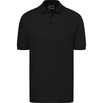 Pánské tričko Piqué polo JN 70 black S