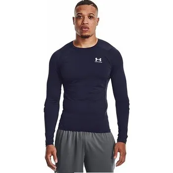Pánské tričko Pánské kompresní triko Under Armour HG Armour Comp LS velikost 3XL midnight navy