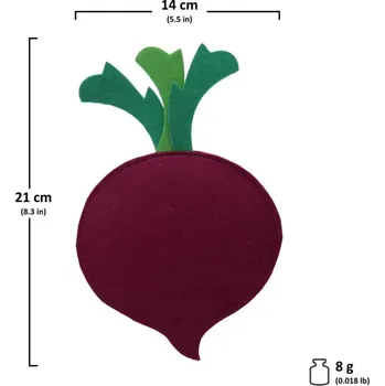 maňásek Prstový maňásek - Řepa (21 cm)