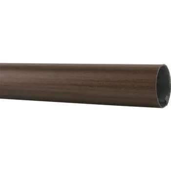 Tyč 28mm - odstín ořech 160 cm