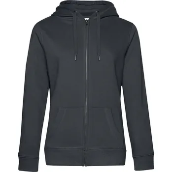 Dámská mikina Dámská mikina s kapucí QUEEN Zipped Hood_° asphalt XL