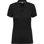 Dámské pracovní piqué polo z těžké bavlny WK 275 black XL