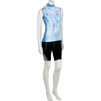 cyklistický dres Dres Water World Lady - Blue (L)