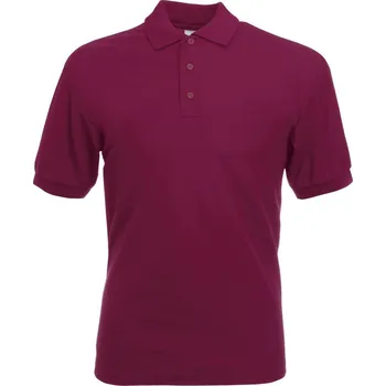 Pánská košile Piqué polo 65/35 Pique Polo burgundy 3XL