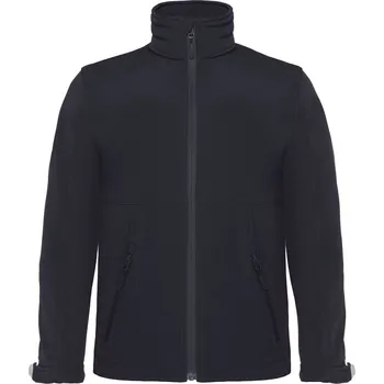 Chlapecká bunda Dětská 3-vrstvá softshellová bunda Hooded Softshell /kids black 9-10