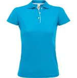 Dámské piqué sportovní polo Performer Women aqua M