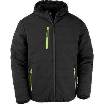 Zimní bunda "Black Compass" R240X black-lime M