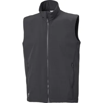 Pánská vesta 3-vrstvá softshellová vesta "Manchester" 74086 ebony S