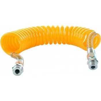 Příslušenství ke kompresoru Spirálova pneumatický hadice M22 4,5 m žlutý MZR 38497