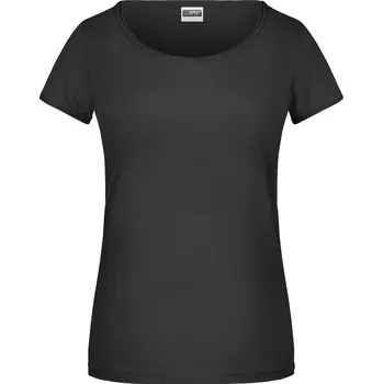 Dámské tričko z bio bavlny JN 8001 black S