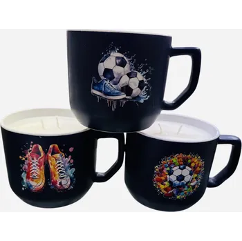 Výroba svíčky DANNY MADE Svíčka fotbal