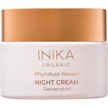 Pleťový krém INIKA Organic Antioxidační noční krém s reservatrolem a probiotiky 50 ml BIO