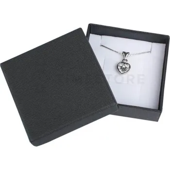 Dárková krabička Papírová krabička na sady nebo sety šperků černá BOX-004-SET - 30 dnů na vrácení zboží, Garance originality