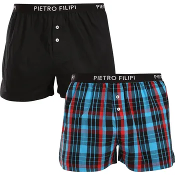 Sada pánského spodního prádla 2PACK pánské trenky Pietro Filipi vícebarevné (2TC002) XXL Možnost vrácení zboží ZDARMA do 120 dnů!