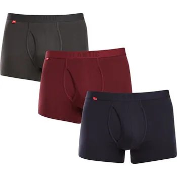 Boxerky 3PACK pánské boxerky Atlantic vícebarevné (3MH-184) XL Možnost vrácení zboží ZDARMA do 120 dnů!