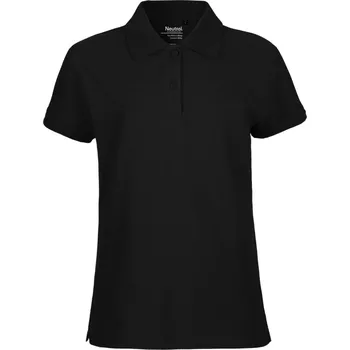 Dámské tričko Dámské piqué polo z bio bavlny O 22980 black XS