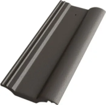 Střešní krytina Taška půlená BETONPRES Exclusiv – břidlicově černá