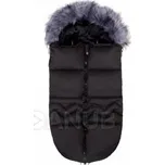 Fusak Luxury Modern s kožešinou 4v1 - 90cm - Černý