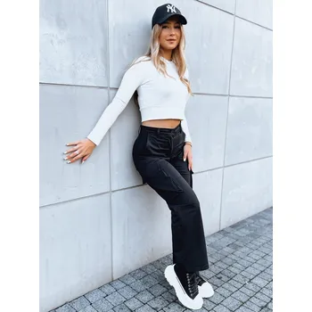 Dámské kalhoty casual SAFRI UY1681 Barva: Černá, Velikost: 36