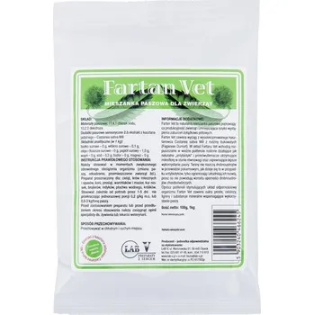 LAB-V Fartan Vet - krmná směs pro hospodářská zvířata zvyšující produktivitu zvířat 100g